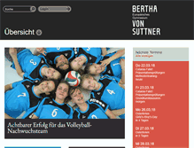 Tablet Screenshot of bertha-von-suttner.de